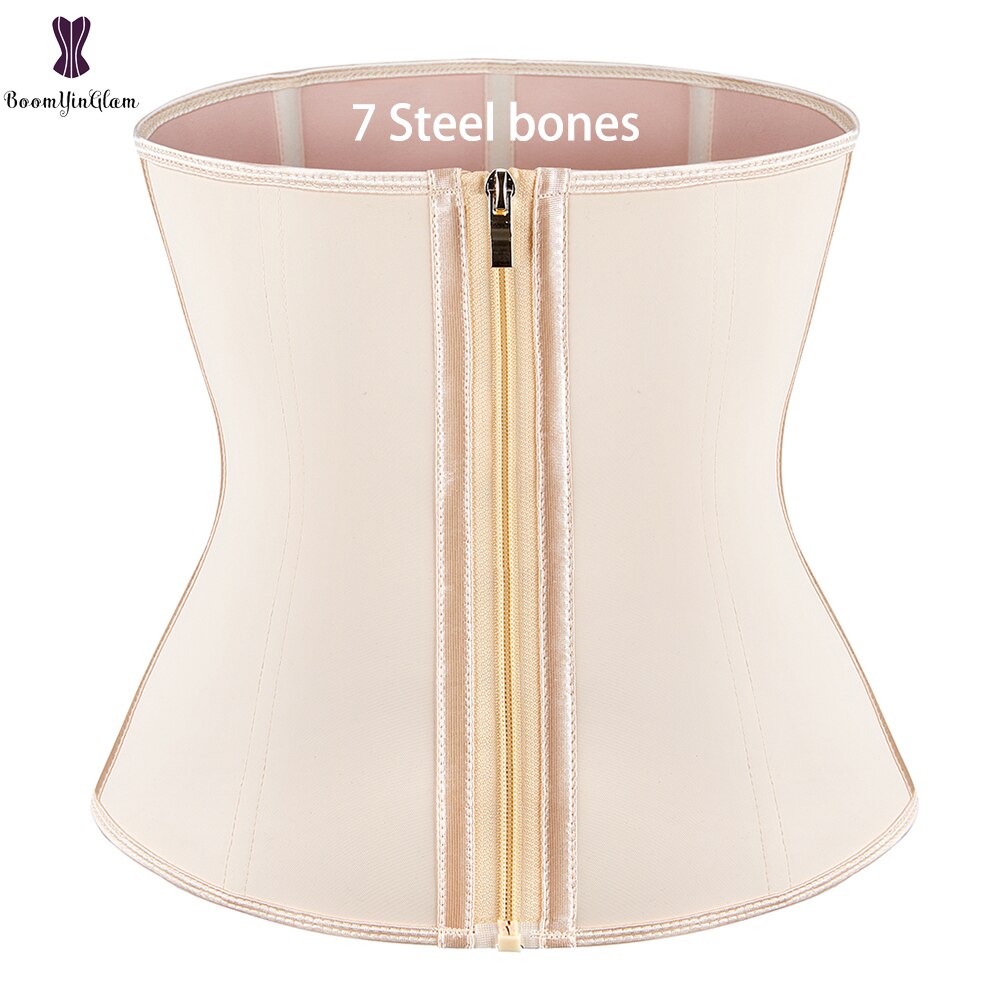 Corsetto Modellante in lattice con 25 stecche in acciaio - Taglie forti - Fascia Modellante per la Vita - Guaina Dimagrante Colombiana