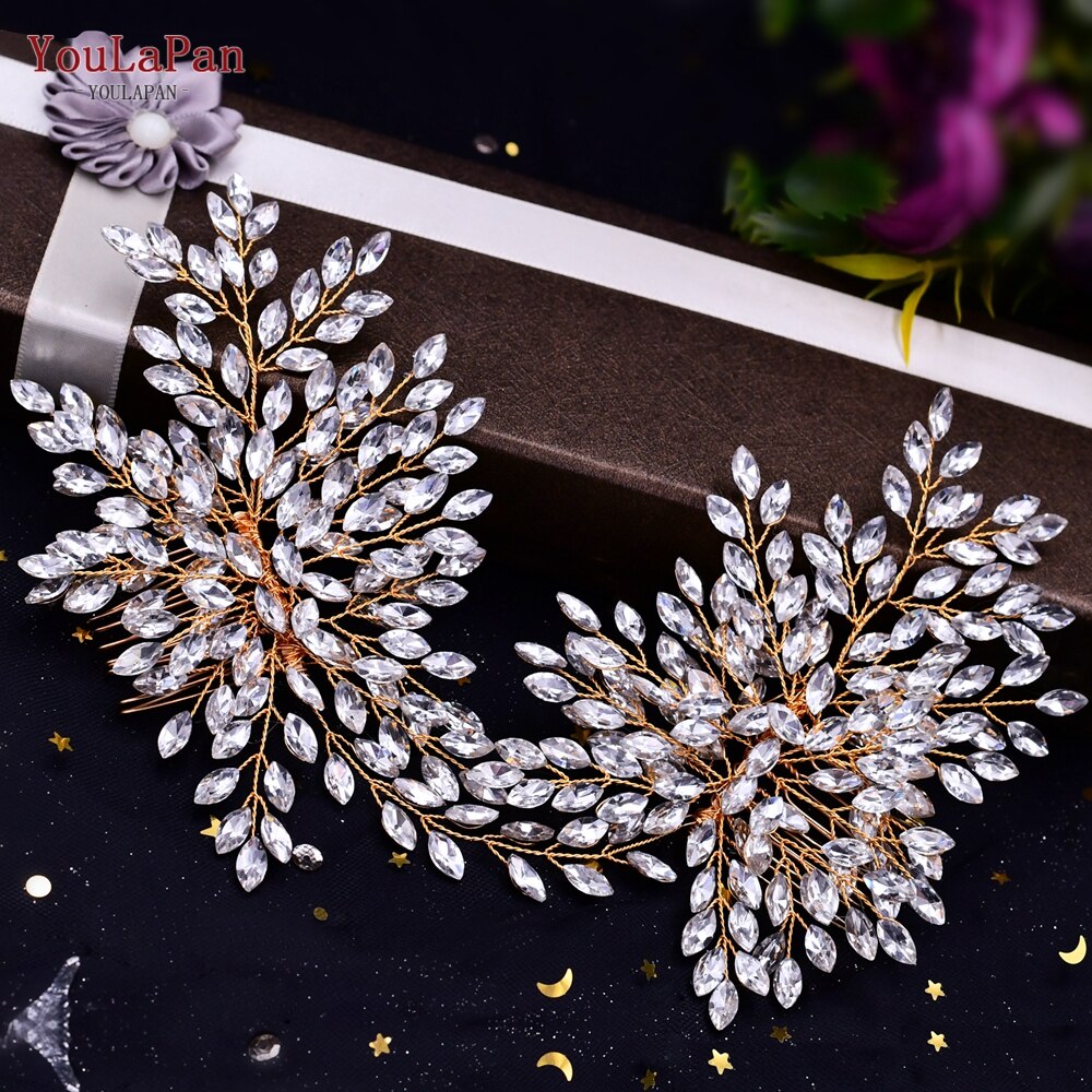 Accessori da sposa-Corona di Strass e Diademi in Strass per Concorso di Bellezza, Matrimonio e Accessori per Capelli da Sposa - Forma di  Fiori Fatta a Mano - Bridetobe.it