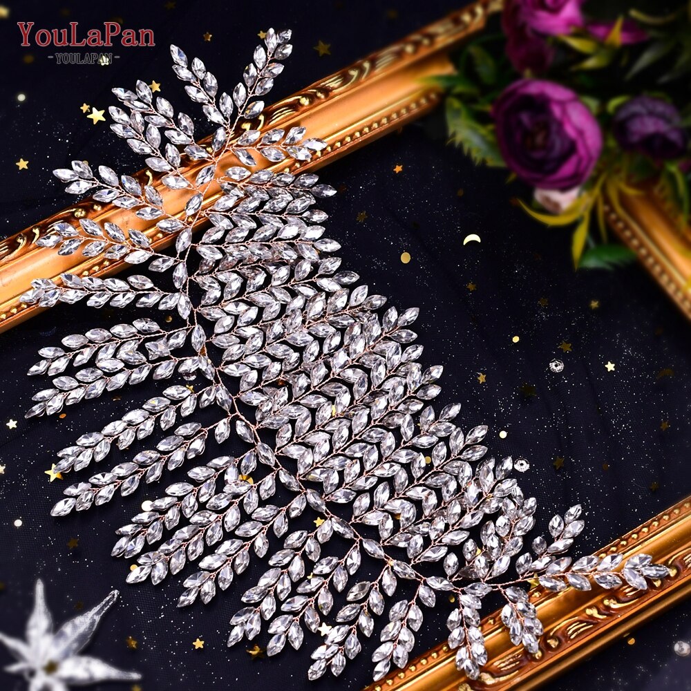 Accessori da sposa-Corona di Strass e Diademi in Strass per Concorso di Bellezza, Matrimonio e Accessori per Capelli da Sposa - Forma di  Fiori Fatta a Mano - Bridetobe.it