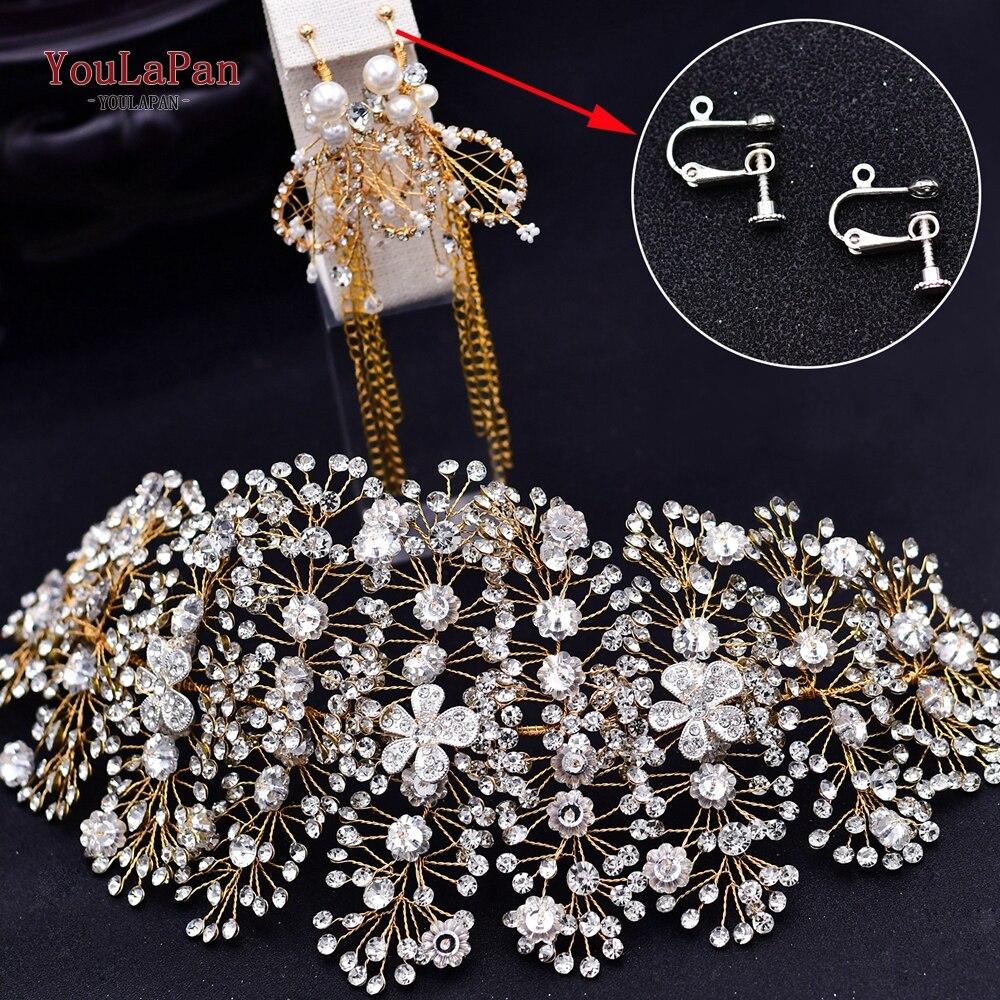 Accessori acconciature sposa di lusso in cristalli con strass" - Bridetobe.it