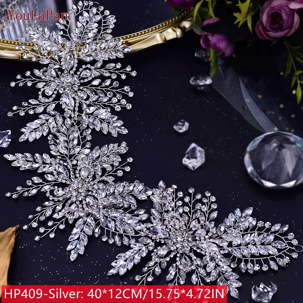 Accessori acconciature sposa di lusso in cristalli con strass" - Bridetobe.it