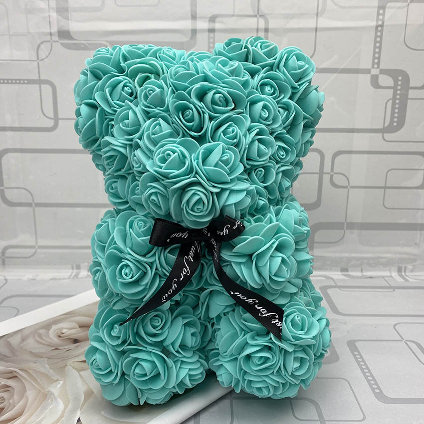 Orso di Rose Eterne Creativo per San Valentino, Natale e Matrimonio - Bridetobe.it