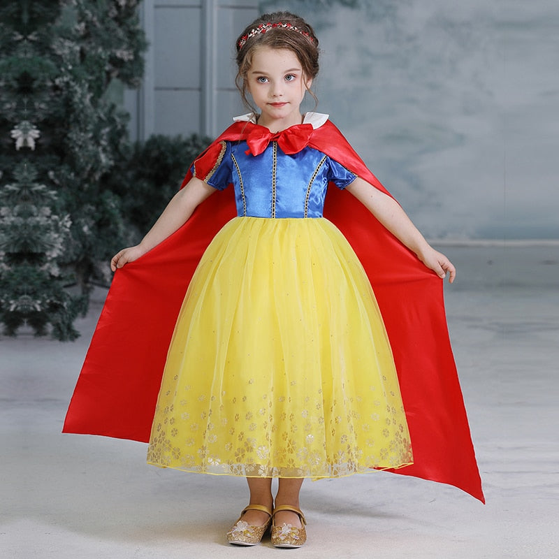 Costume da festa per bambini Wednesday Addams per ragazze - Vestito per feste di compleanno, cosplay e prom per principesse 4-10 anni - Bridetobe.it