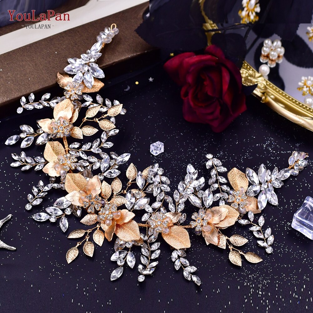 Accessori acconciature sposa di lusso in cristalli con strass" - Bridetobe.it