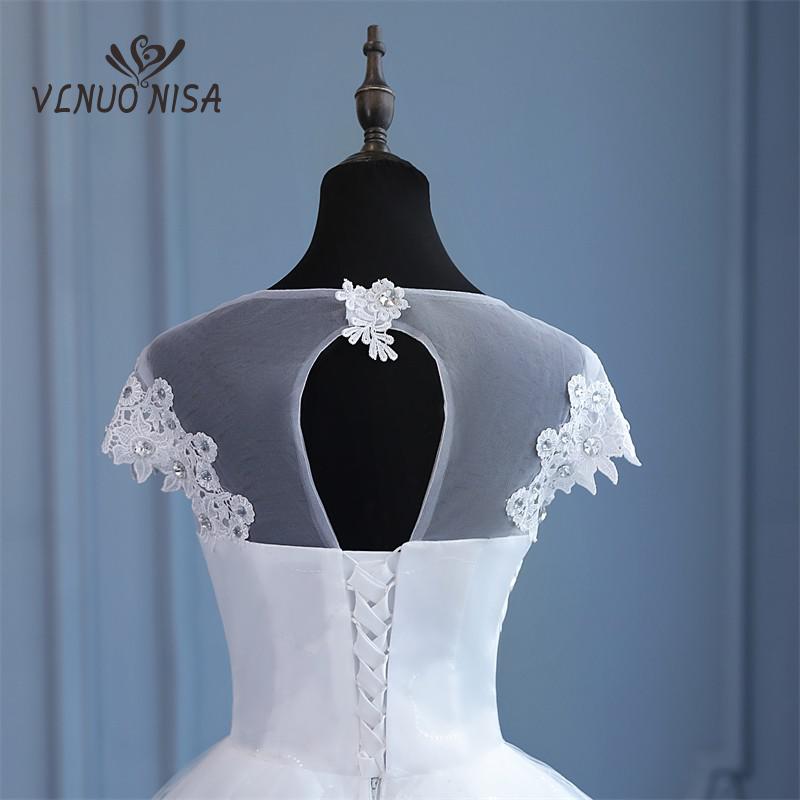 Abito da sposa principessa di lusso con scollo a O 2023 - Bridetobe.it