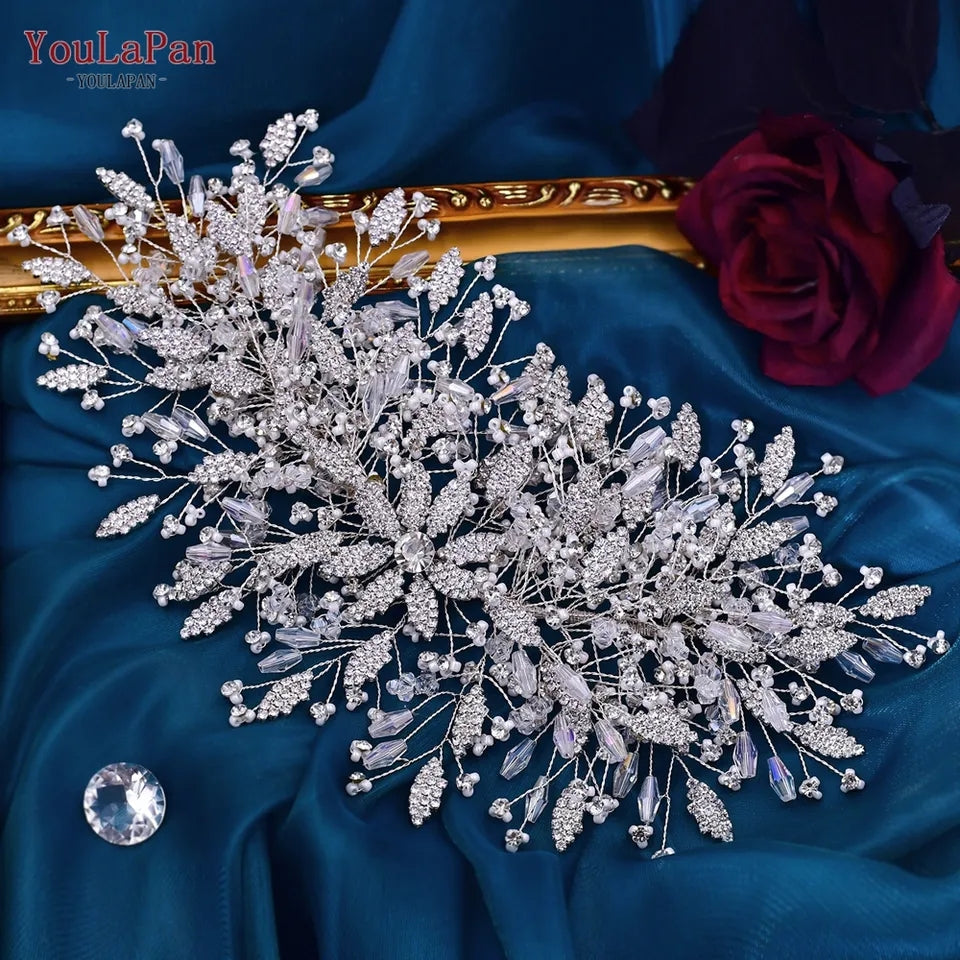 Accessori capelli sposa di lusso in cristalli e strass - Bridetobe.it