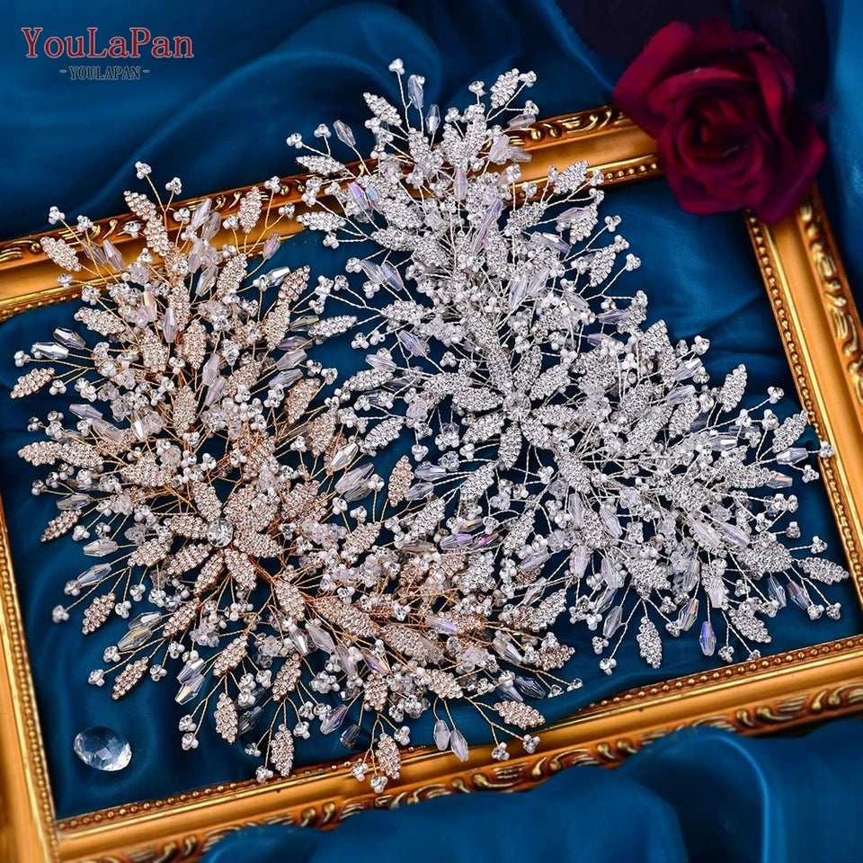 Fascia per capelli da sposa, 100 cm, con perle, strass, accessorio per capelli da sposa, per matrimonio, per spose, ragazze (argento