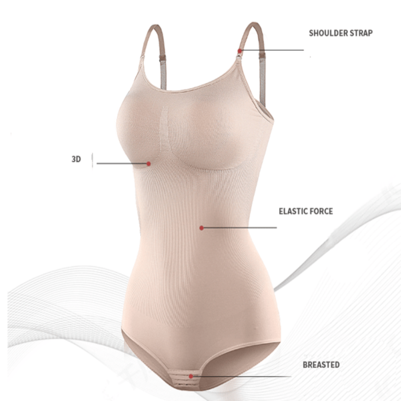 Body Modellante Donna Senza Cuciture - Controllo Pancia, Dimagrante, In