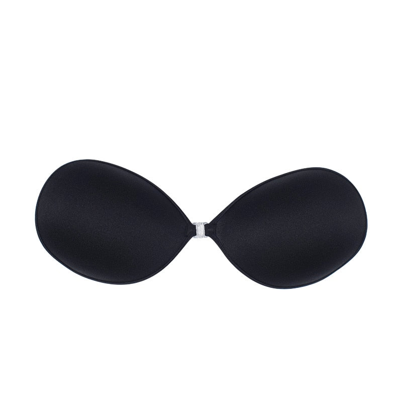 Reggiseno in silicone invisibile push-up, sexy, senza spalline, adesivo sul retro, per potenziare il seno delle donne, copertura capezzolo