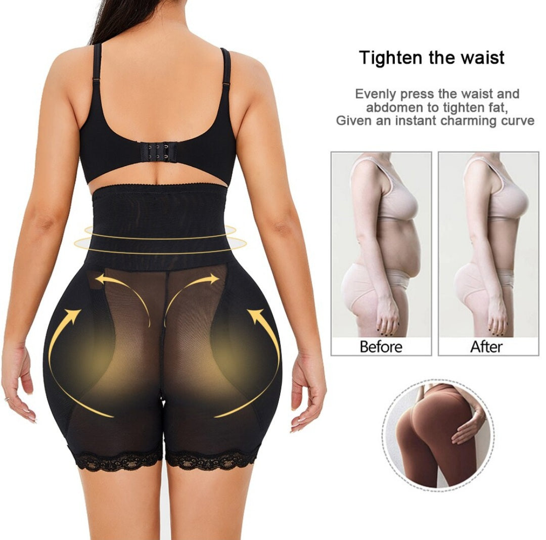 Butt Lifter Panties with Abdominal Control for Women - Body Shaper with Hip Emphasis and Butt Lift