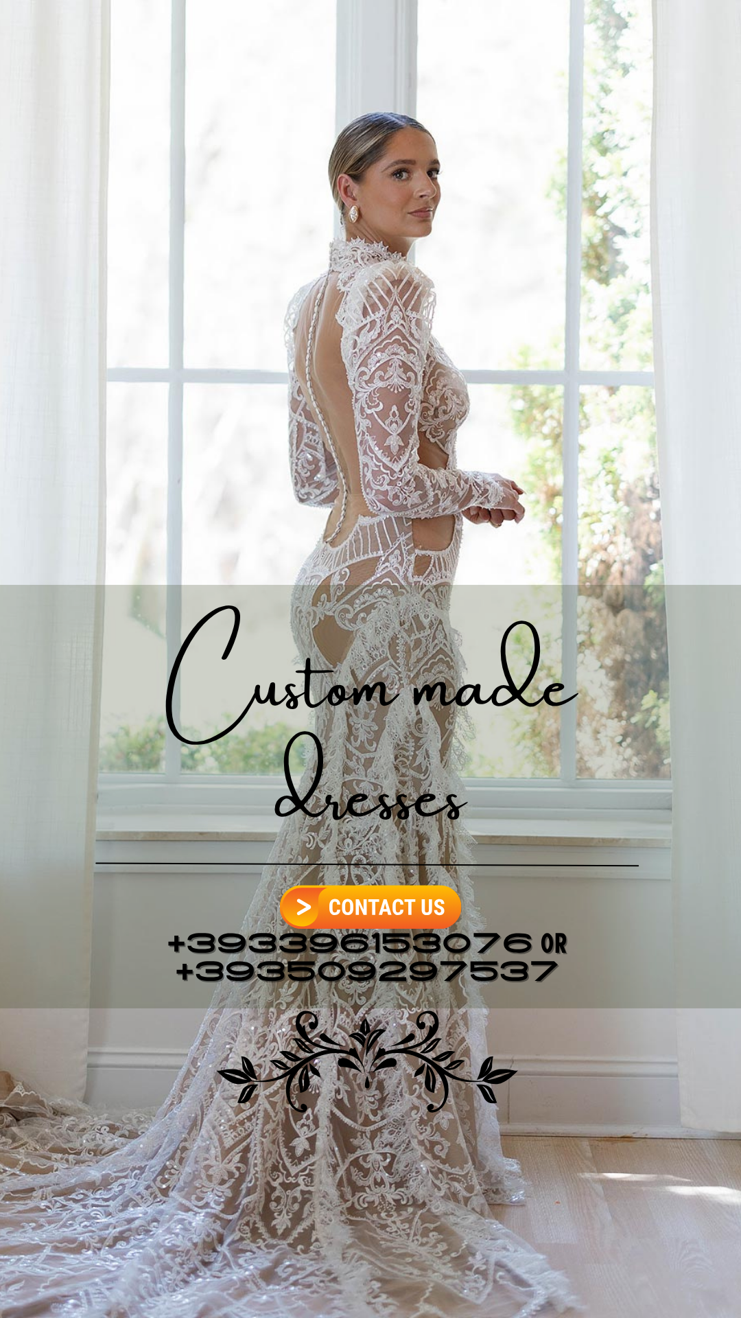 Abito da Sposa su Misura e Personalizzato per te