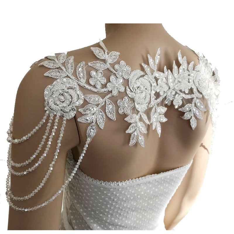 Scialle Fatto a Mano con Perline per Accessori da Sposa - Bridetobe.it