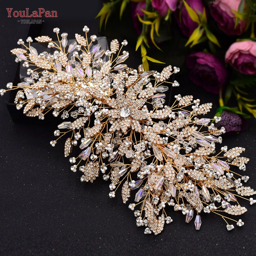 Accessori capelli sposa di lusso in cristalli e strass - Bridetobe.it