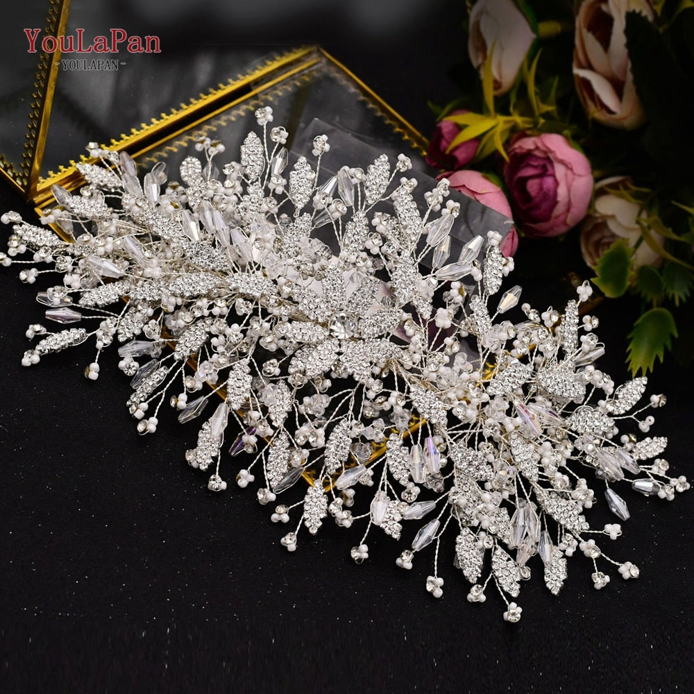 Accessori capelli sposa di lusso in cristalli e strass - Bridetobe.it