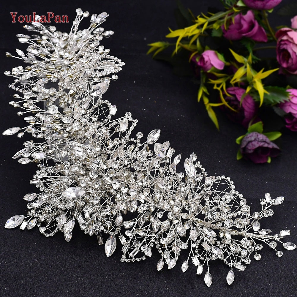 Accessori capelli sposa di lusso in cristalli e strass - Bridetobe.it