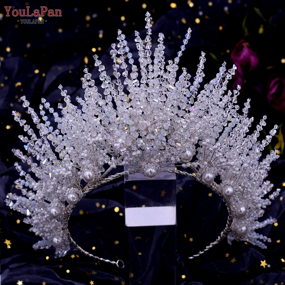 Accessori di lusso per acconciature da sposa con diamanti e corone diademi in strass - Bridetobe.it