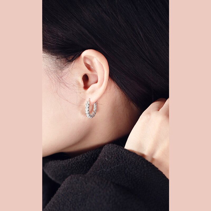 Orecchini pendenti placcati oro in argento sterling 925 a goccia