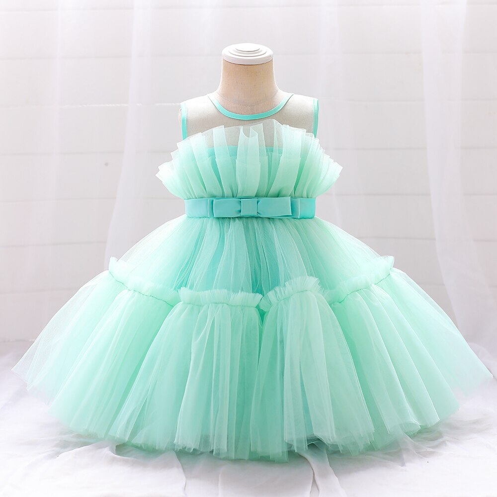 FYMNSI Vestito da principessa, da principessa, per battesimo, per