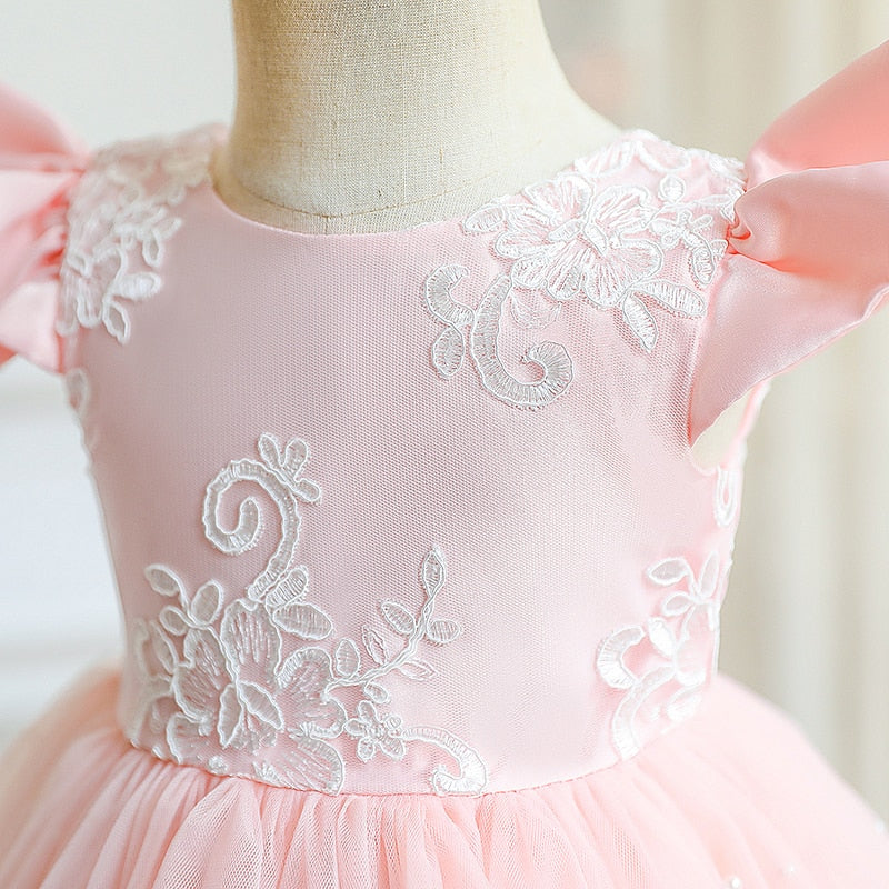 Abito da battesimo per bambina 2022 abito in pizzo... – Grandado