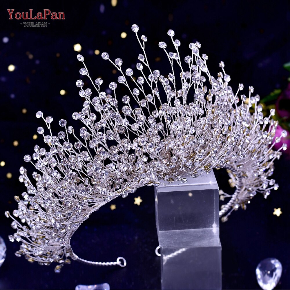 Accessori sposa corona di lusso con strass e cristalli - Bridetobe.it