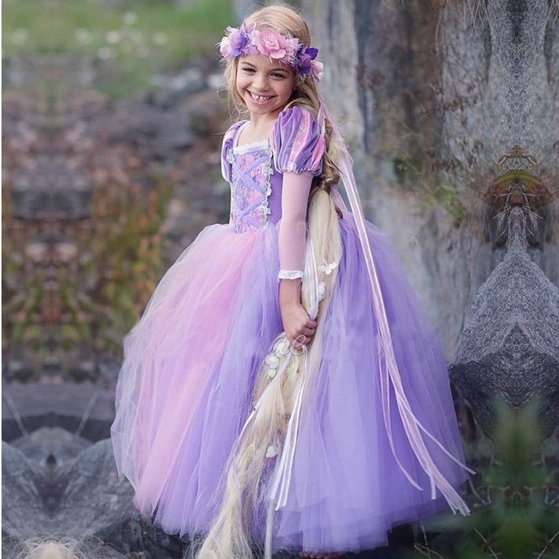 Costume da festa per bambini Wednesday Addams per ragazze - Vestito per feste di compleanno, cosplay e prom per principesse 4-10 anni - Bridetobe.it