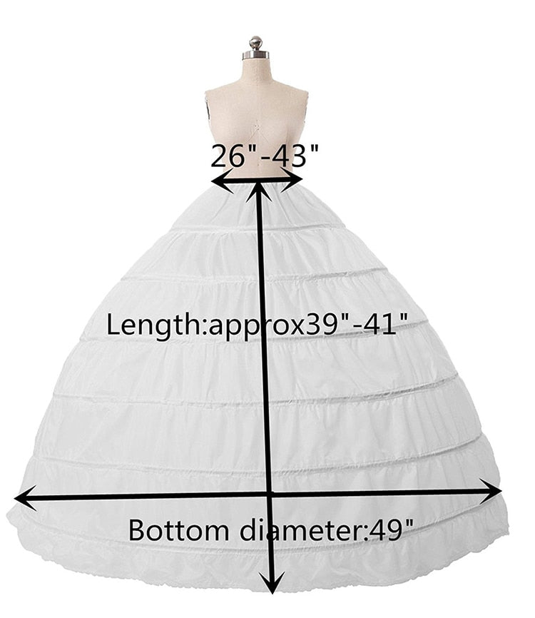 Petticoat da sposa di alta qualità disponibile in diversi colori - Bridetobe.it